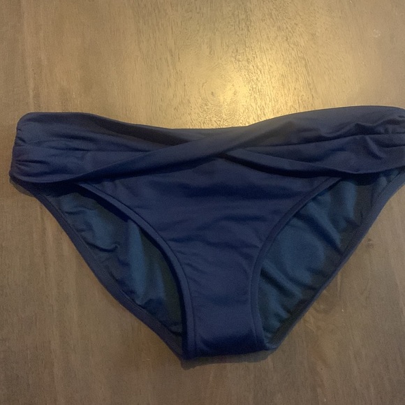 NWOT Seafolly Women's Twist Band Hipster bottom new without tag navy blue - Picture 11 of 13